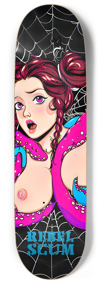 REBEL SCUM LEIA PIT 01 LIMITED EDITION 9 Inch Skateboard