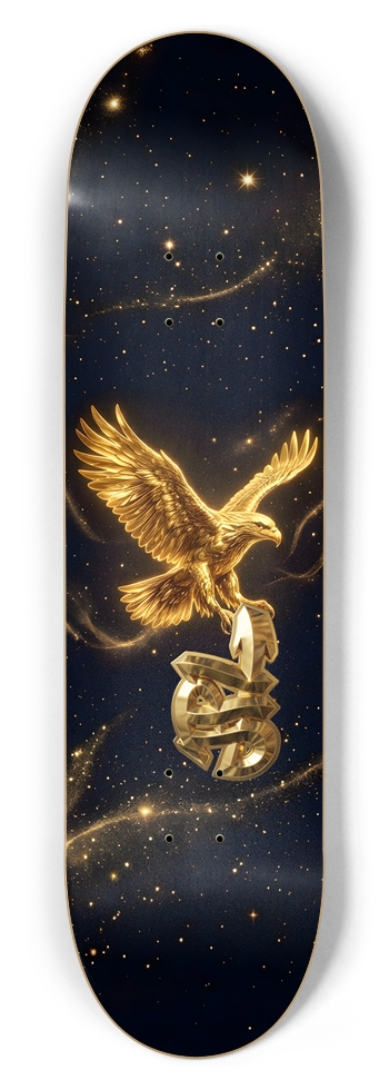 Prime Edition Golden Tag 8-1/2 Skateboard Deck