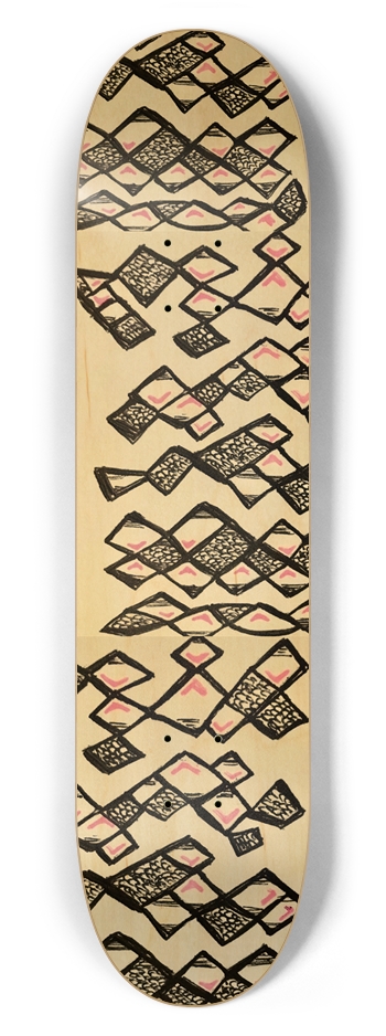 Scales Skateboard 7-5/8 Skateboard Deck