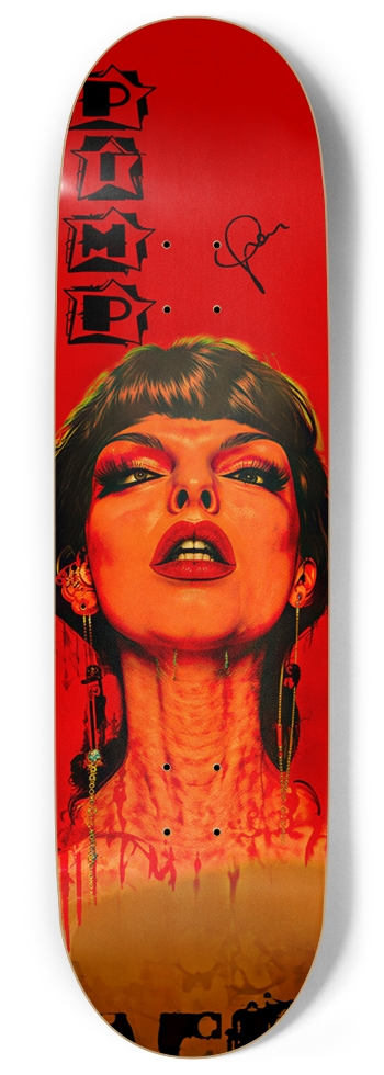 PIMP TOTALLY TAYLOR LIMITED EDITION SIGNED DECK 01