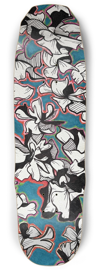 Floral Sledge 28 Skateboard