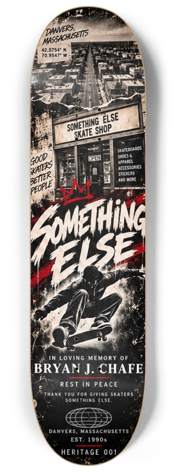 Heritage 001 — The Shop 8-1/4 Skateboard Deck