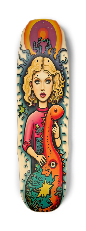 JESUS DECK TAYLOR Deck 01 LIMITED EDITION TAKI ART DECK Junior Sledge