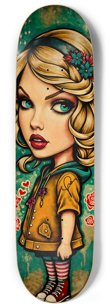 AMAYA TOTALLY TAYLOR STREET SIGNED LIMITED EDITION DECK 01