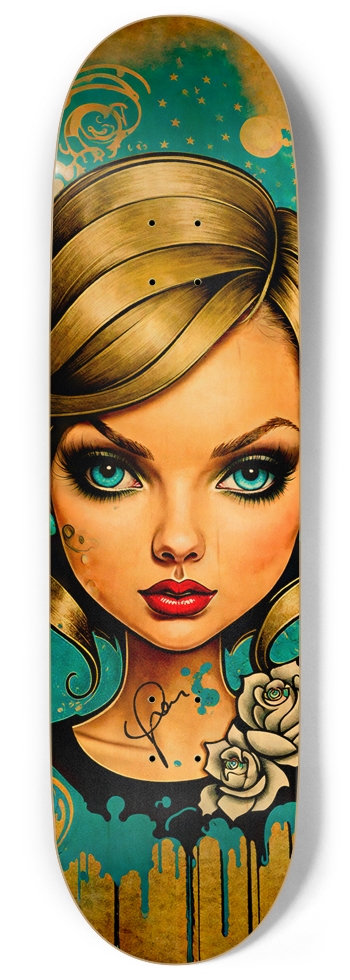 AMAYA TOTALLY TAYLOR STREET LIMITED EDITION SIGNED DECK 02