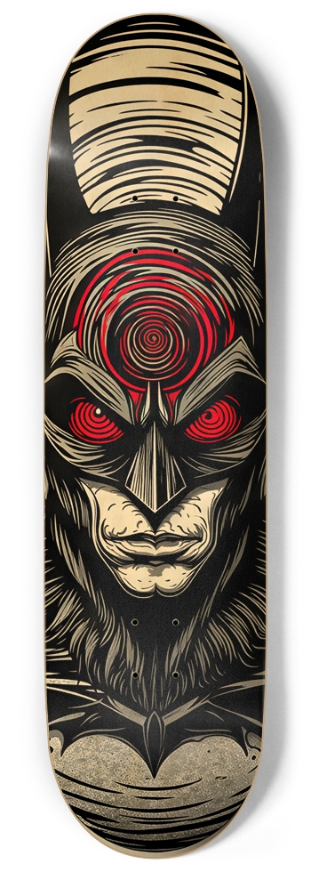 BATWISE BAMBOO DETECTIVE MIND CONTROL DECK 01 ALL NATURAL 9 Inch Skateboard