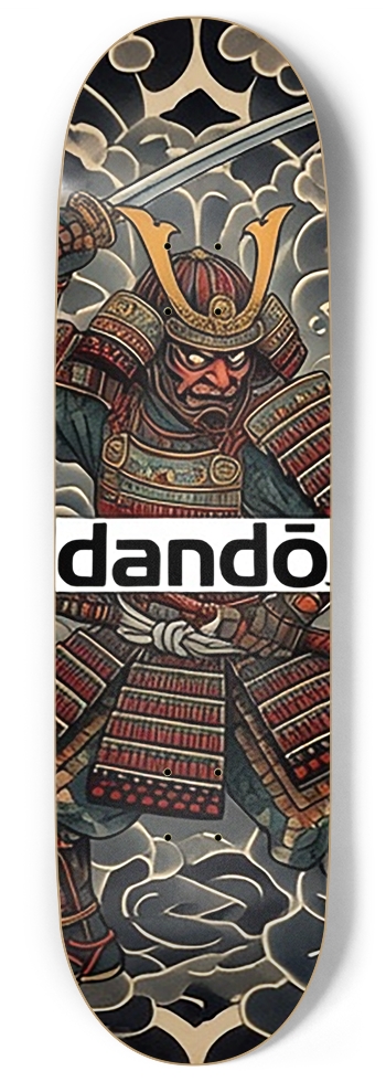 Dandō Nahonga Samurai Skateboard Deck 9 Inch Skateboard