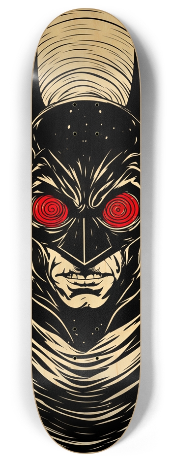 BATWISE BAMBOO CRAZY BAT DECK 01 ALL NATURAL 8 Inch Skateboard Deck