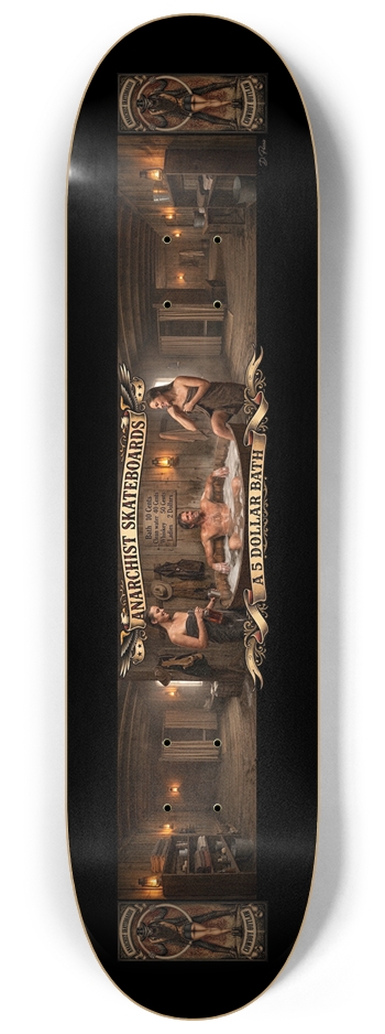 A Five Dollar Bath 8-1/4 Skateboard Deck