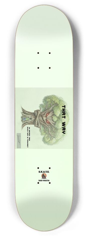 Sacred Tree Skatedadmafia twin deck