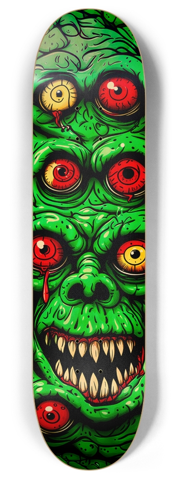 ABOMINATION MONSTER DECk 02 ALL NATURAL 8 Inch Skateboard Deck