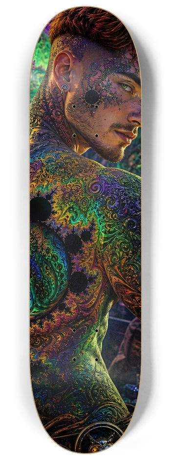 Psychedelic Gay Auburn Fractal Pirate #5 #2