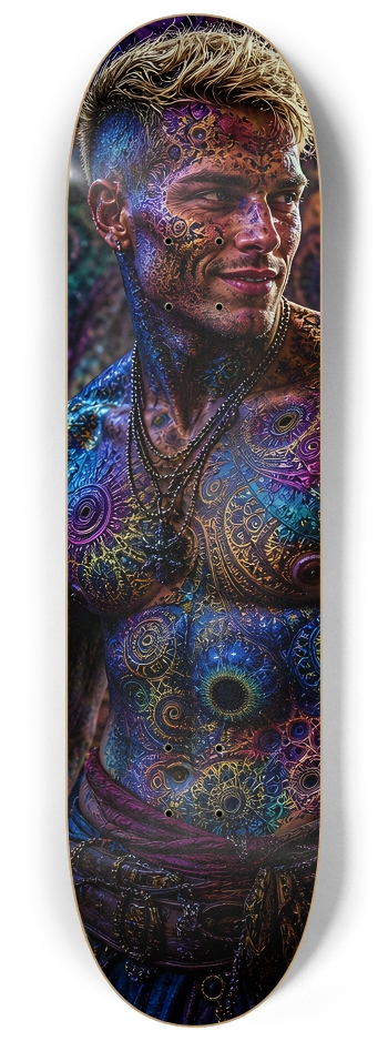 Psychedelic Blonde Fractal Pirate #24 #1