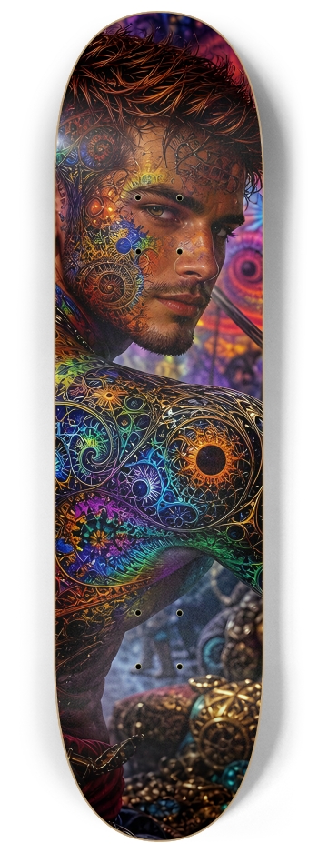 Psychedelic Gay Auburn Fractal Pirate #4 #2