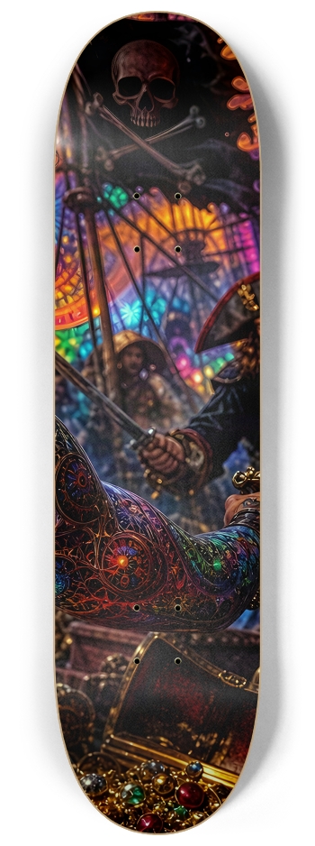 Psychedelic Gay Auburn Fractal Pirate #4 #3