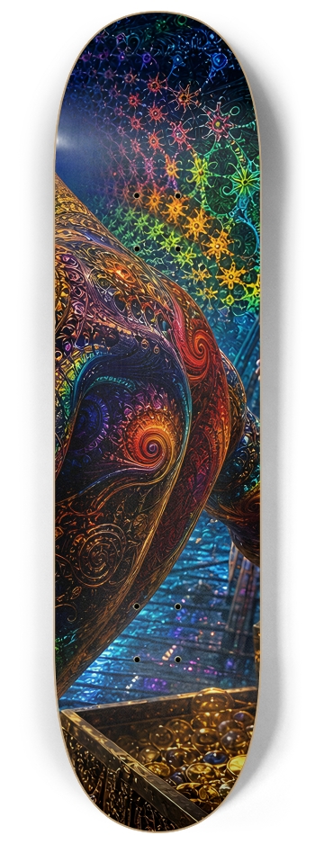 Psychedelic Blonde Fractal Pirate #31 #3