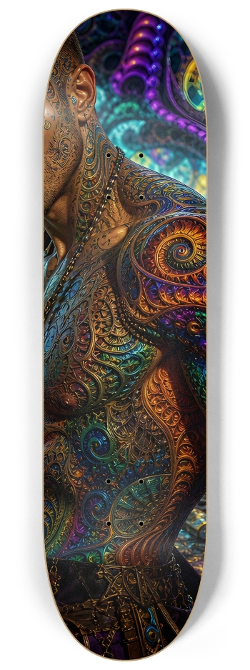 Psychedelic Gay Auburn Fractal Pirate #2 #2