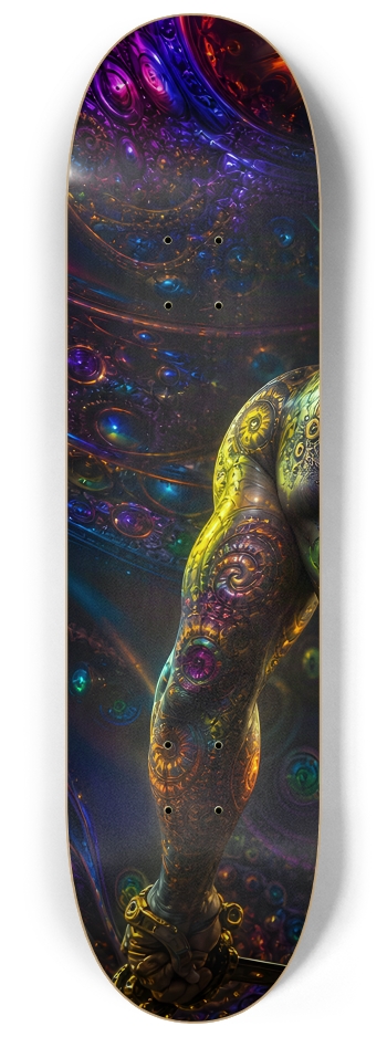 Psychedelic Blonde Fractal Pirate #13 #1