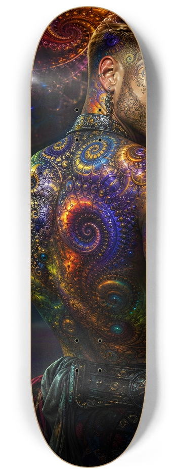 Psychedelic Blonde Fractal Pirate #13 #2