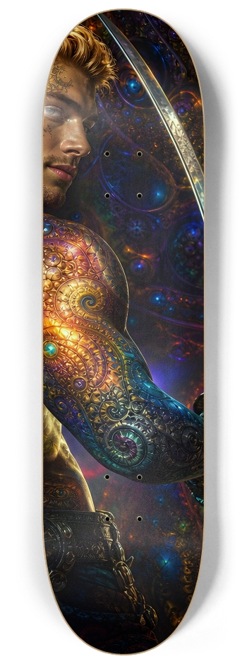 Psychedelic Blonde Fractal Pirate #13 #3