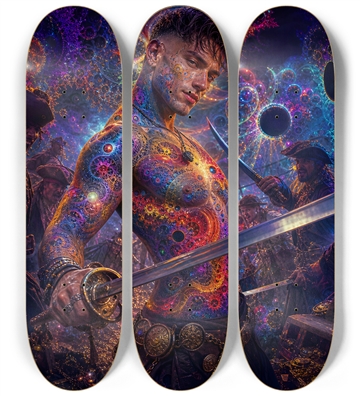 Psychedelic Gay Brunette Fractal Pirate #27