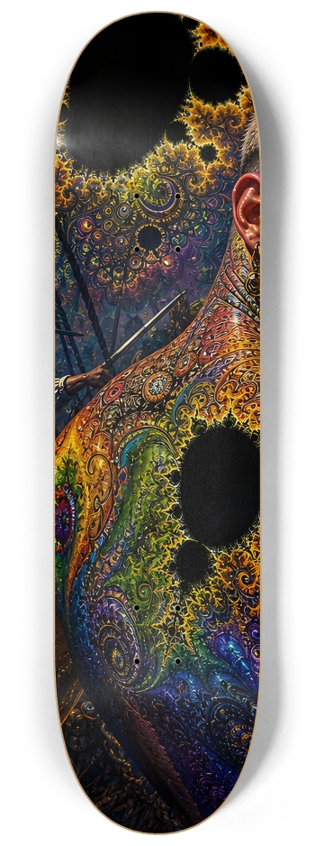 Psychedelic Blonde Fractal Pirate #25 #1