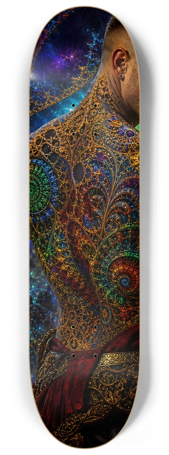 Psychedelic Blonde Fractal Pirate #11 #2