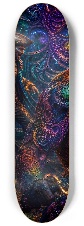 Psychedelic Gay Auburn Fractal Pirate #6 #1