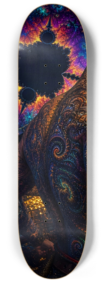 Psychedelic Gay Auburn Fractal Pirate #8 #1