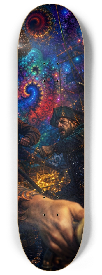 Psychedelic Gay Auburn Fractal Pirate #8 #3