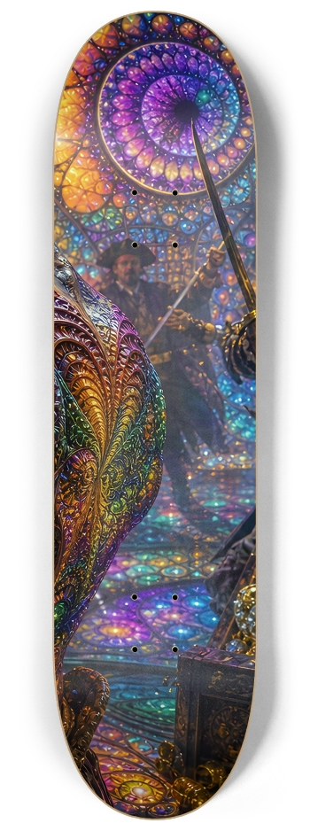 Psychedelic Blonde Fractal Pirate #9 #3