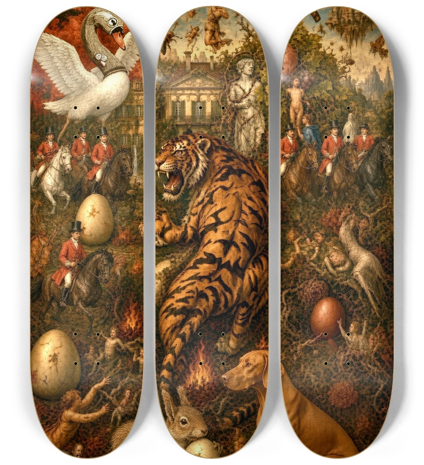 Hieronymus Bosch 2.0  3 Deck Wall Series