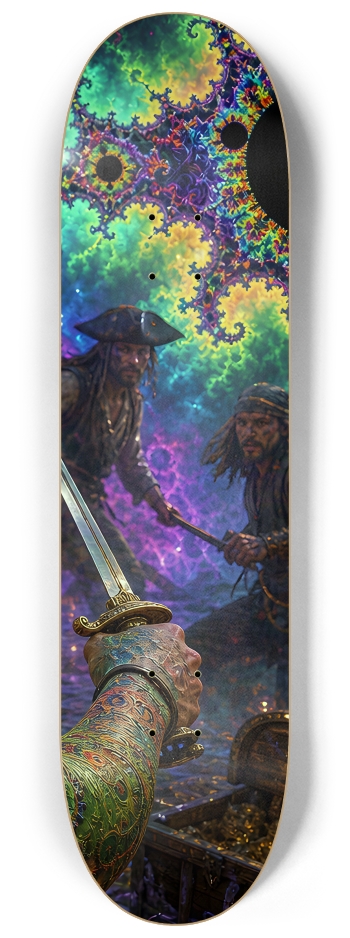 Psychedelic Gay Brunette Fractal Pirate #23 #3
