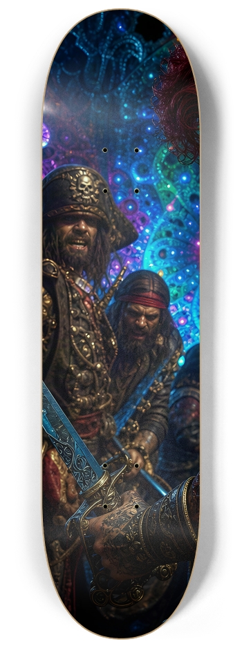 Psychedelic Gay Auburn Fractal Pirate #3 #1