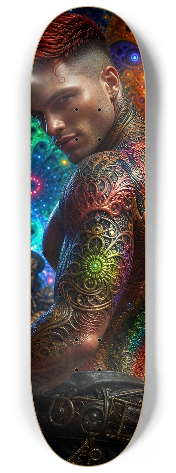 Psychedelic Gay Auburn Fractal Pirate #3 #2