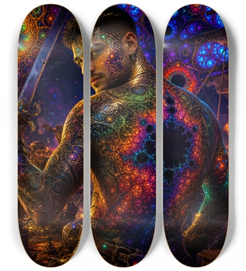 Psychedelic Gay Brunette Fractal Pirate #26