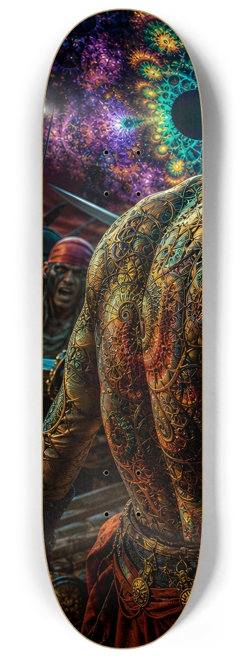 Psychedelic Gay Auburn Fractal Pirate #7 #1