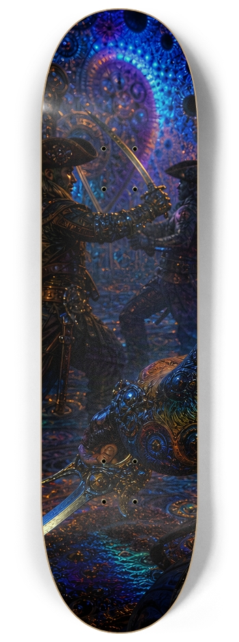 Psychedelic Blonde Fractal Pirate #22 #1