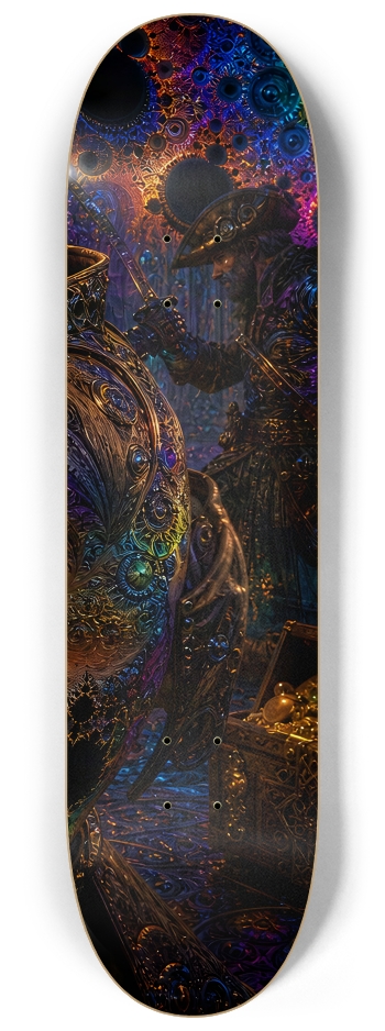 Psychedelic Blonde Fractal Pirate #22 #3
