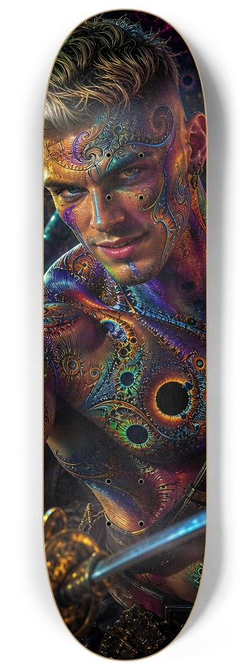 Psychedelic Blonde Fractal Pirate #15 #2