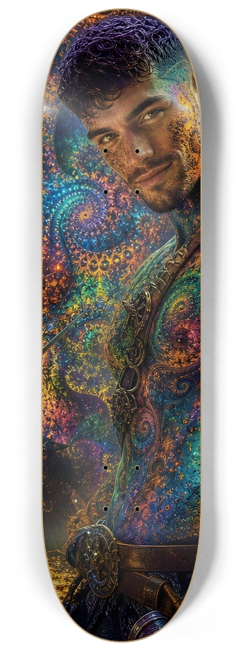 Psychedelic Gay Brunette Fractal Pirate #28 #1