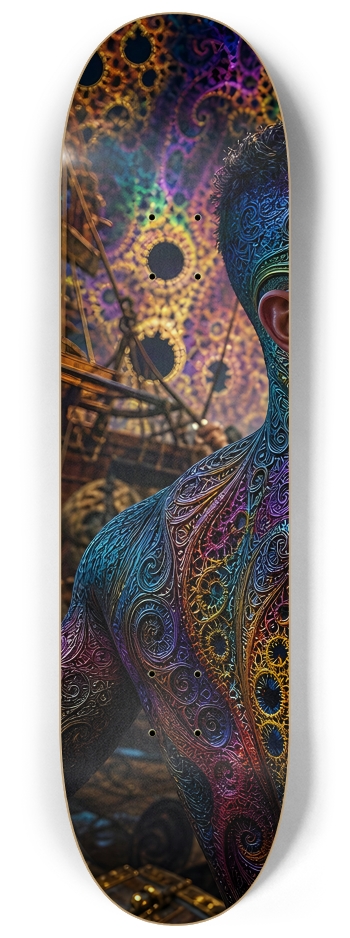 Psychedelic Gay Brunette Fractal Pirate #17 #1