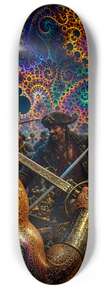 Psychedelic Gay Brunette Fractal Pirate #17 #3