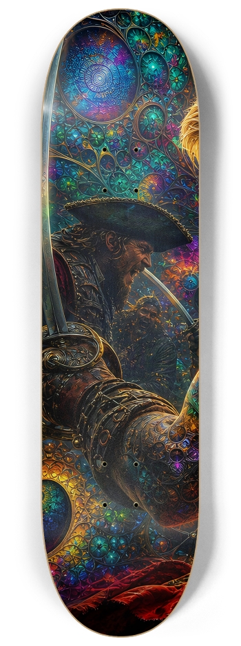 Psychedelic Blonde Fractal Pirate #14 #1