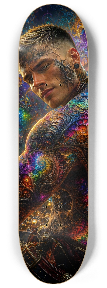 Psychedelic Blonde Fractal Pirate #14 #2