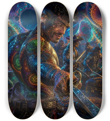 Psychedelic Gay Brunette Fractal Pirate #19