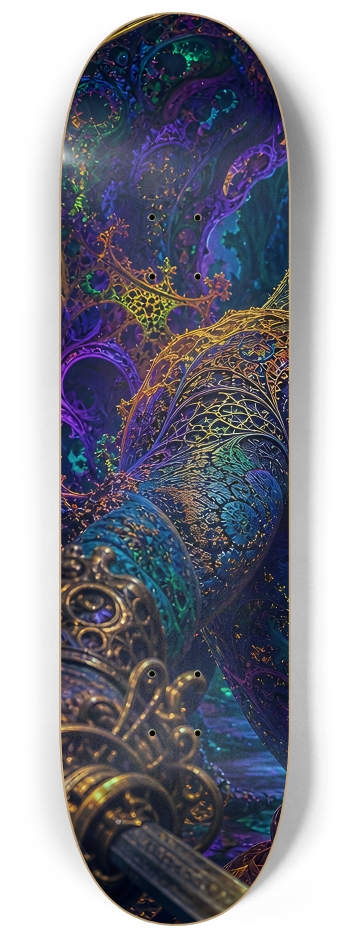 Psychedelic Blonde Fractal Pirate #12 #1