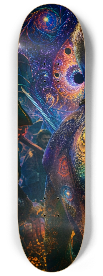 Psychedelic Blonde Fractal Pirate #28 #1