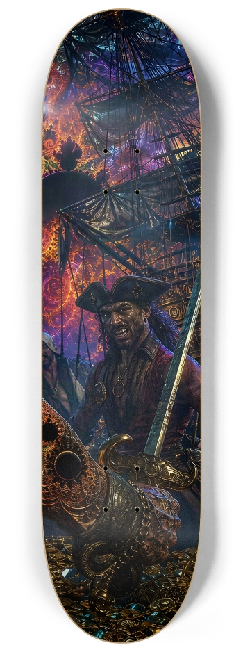 Psychedelic Gay Brunette Fractal Pirate #24 #3