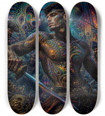 Psychedelic Gay Brunette Fractal Pirate #25